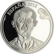 10 Euros Joan Miró - Personajes y pájaros con un perro obverse image