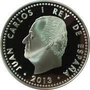 10 Euro - Juan Carlos I Japan-Spain Relations obverse image