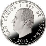 10 Euros - Juan Carlos I Submarine Isaac Peral obverse image