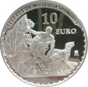 10 Euros Tiziano, Spain, 2013 reverse image