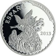 10 Euros Vicente López obverse image