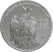 10 Euros Domenicos Theotocopoulos "El Greco", Spain, 2014 reverse image