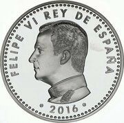 10 Euros - Felipe VI Correos y Telégrafos obverse image