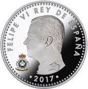 10 Euros - Felipe VI Royal Company of Marine Guards obverse image