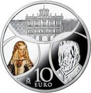 10 Euros - Felipe VI Baroque and Rococo Age, Spain, 2018 reverse image