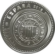 10 Euros 8 Reales of Felipe III obverse image