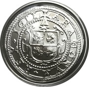 10 Euros 8 Reales of Felipe III, Spain, 2019 reverse image