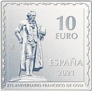 10 Euros Francisco de Goya - The Kite obverse image