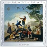 10 Euros Francisco de Goya - The Kite, Spain, 2021 reverse image