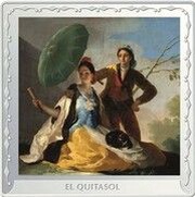 10 Euros Francisco de Goya - The Parasol, Spain, 2021 reverse image