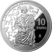 10 Euros - Felipe VI Antonio de Nebrija, Spain, 2022 reverse image