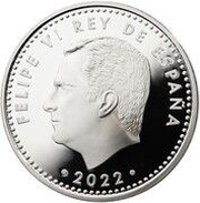 10 Euros - Felipe VI Clara Campoamor obverse image