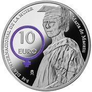 10 Euros - Felipe VI María de Maeztu, Spain, 2023 reverse image