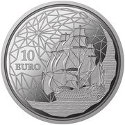 10 Euros - Felipe VI Jorge Juan, Spain, 2023 reverse image