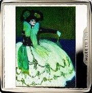 10 Euros Picasso's "Mujer en Azul", Spain, 2023 reverse image