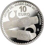10 Euro IV Centenary of the "Centén", Spain, 2023 reverse image