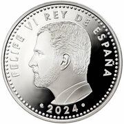 10 Euros - Felipe VI National Police obverse image