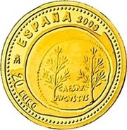 20 Euros Roman Aureus of Augustus obverse image