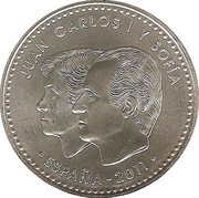 20 Euros - Juan Carlos I International Women's Day obverse image