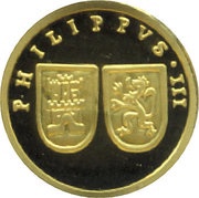 20 Euros Madrid Mintmark and Maravedí Types, Spain, 2015 reverse image