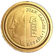 20 Euros Peseta of Juan Carlos I, Spain, 2017 reverse image