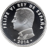 30 Euros - Felipe VI Accession obverse image
