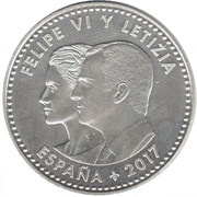 30 Euros - Felipe VI Treaty on the European Union obverse image