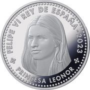 40 Euros Princess Leonor obverse image