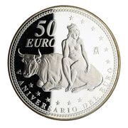 50 Euros - Juan Carlos I Euro Circulation, Spain, 2007 reverse image