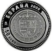50 Euros 50 Reales “Cincuentín” of Felipe III obverse image