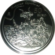 50 Euros Francisco de Goya, Spain, 2010 reverse image