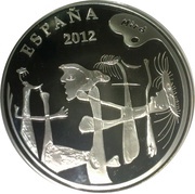 50 Euros Joan Miró obverse image