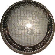 50 Euros Pacific Ocean - Núñez de Balboa, Spain, 2013 reverse image