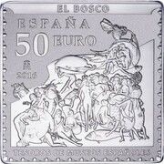 50 Euros Jheronimus Bosch "El Bosco" obverse image