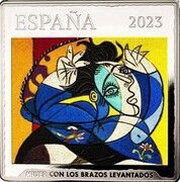 50 Euros Picasso's "Mujer con los brazos levantados" obverse image