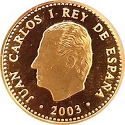 100 Euros - Juan Carlos I 2006 FIFA World Cup obverse image