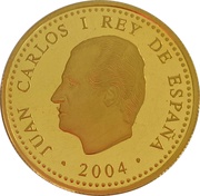 100 Euros - Juan Carlos I FIFA World Cup, Germany 2006 obverse image