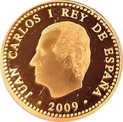 100 Euros - Juan Carlos I FIFA World Cup, South Africa obverse image