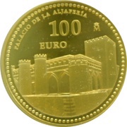 100 Euros Fernando II of Aragon, Spain, 2016 reverse image