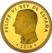 100 Euros - Felipe VI Spanish Olympic Team obverse image