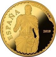 100 Euros 200 years of the Prado Museum - Leone Leoni, Spain, 2019 reverse image