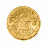 200 Euros - Juan Carlos I Euro Introduction, Spain, 2003 reverse image