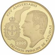 200 Euros Prince of Asturias Awards, Spain, 2005 reverse image