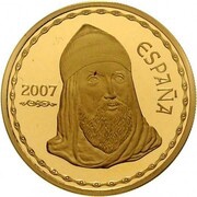 200 Euros Cantar de Mío Cid obverse image