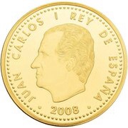 200 Euros - Juan Carlos I Soccer European Champions obverse image