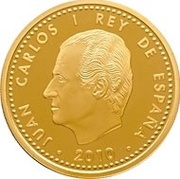 200 Euros - Juan Carlos I Gaudi's Sagrada Familia obverse image