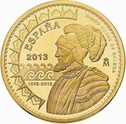 200 Euros Pacific Ocean - Núñez de Balboa obverse image