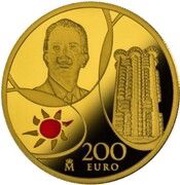 200 Euros - Felipe VI Contemporary Europe, Spain, 2016 reverse image