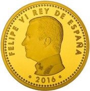 200 Euros - Felipe VI Miguel de Cervantes obverse image
