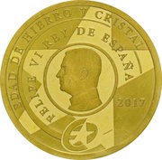 200 Euros - Felipe VI Iron and Crystal Age obverse image